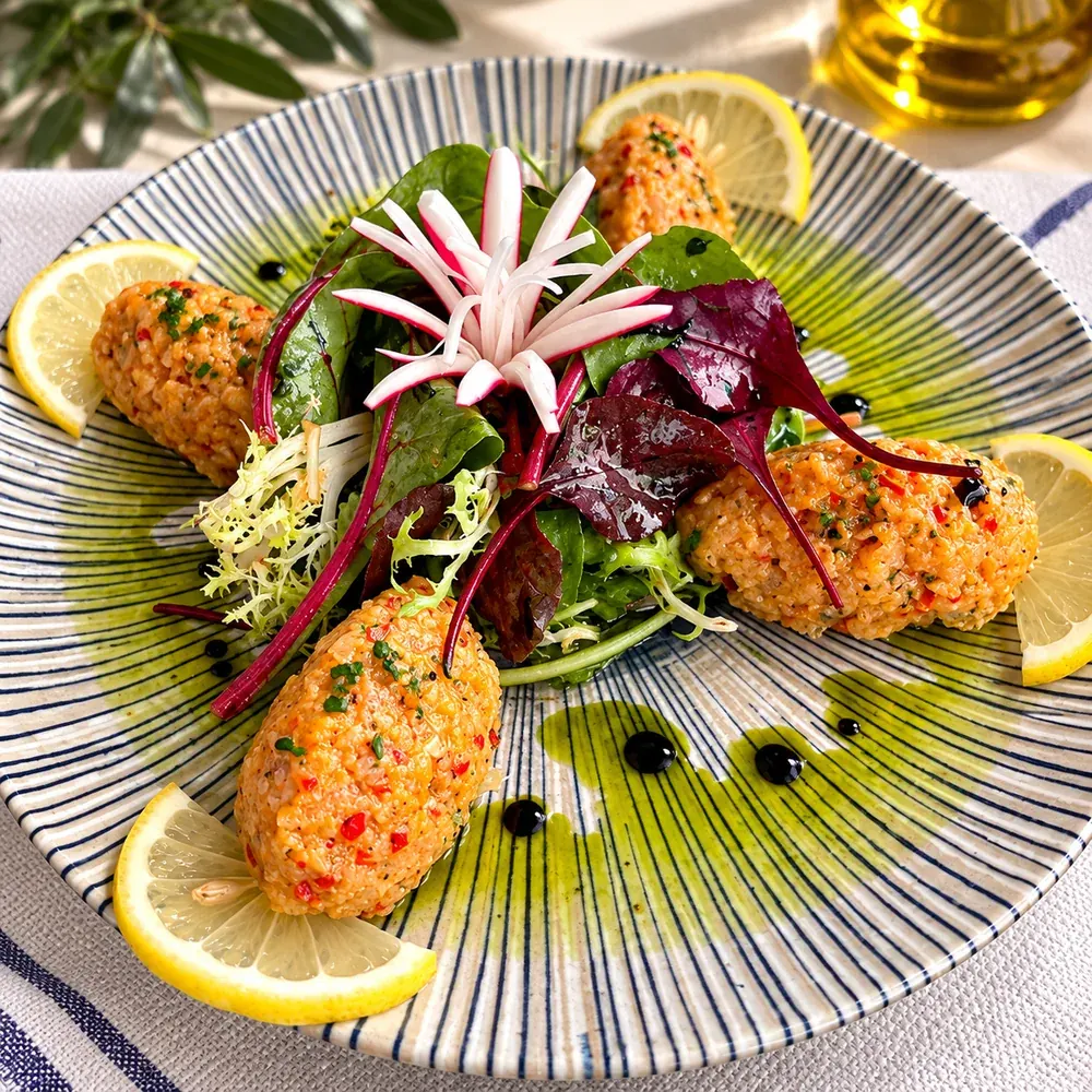 Assiette fraîche et gourmande à La Pinède Hyères